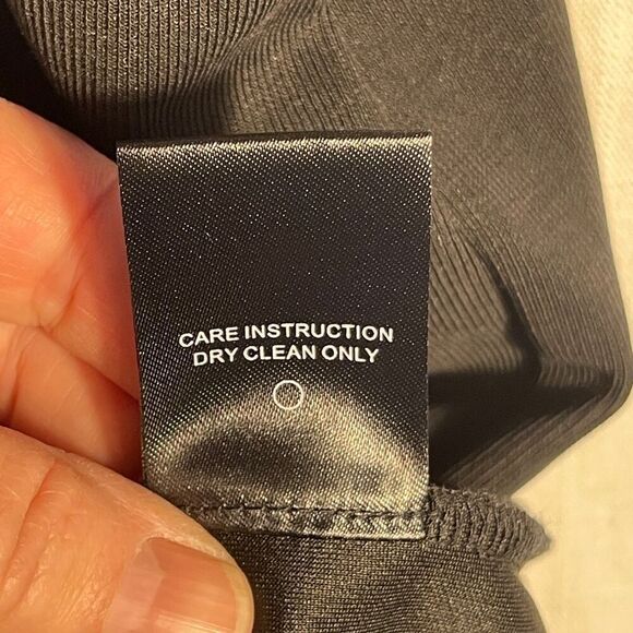 Michael Costello X Revolve Black Plunging Cut Outs Beatrix Mini Dress Size Small - Picture 4 of 6